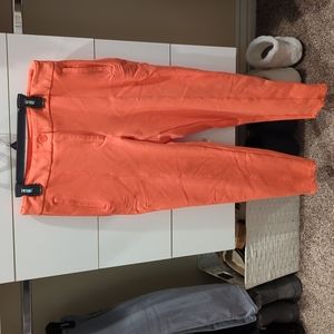 Betabrand Coral Cigarette Pant with Zipper Accents